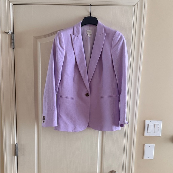 J. Crew Jackets & Blazers - J. Crew Lavender Single-Button Blazer